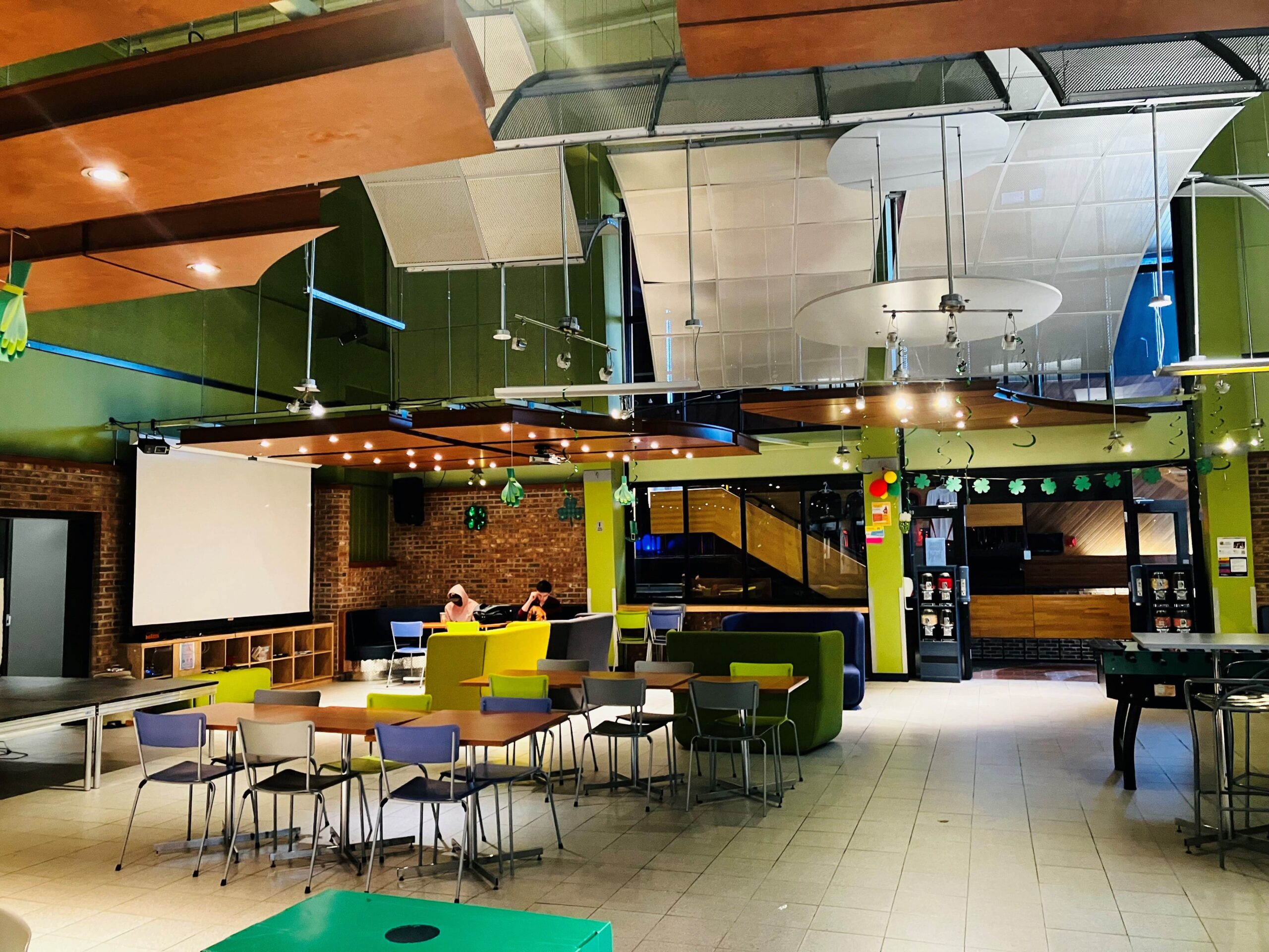 Espace convivial pour les étudiants