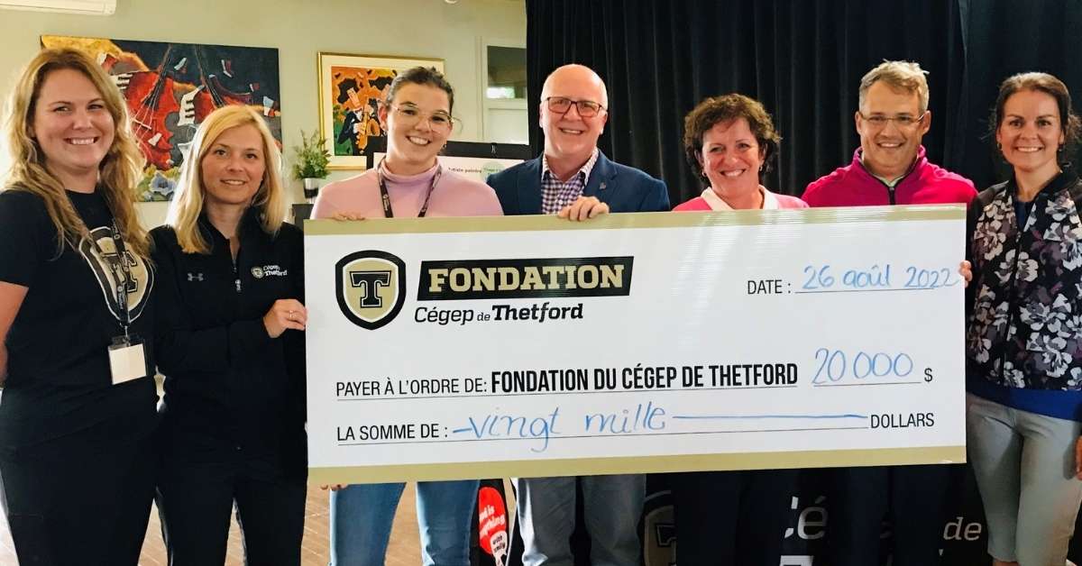 Un franc succès pour la Classique de golf de la Fondation du Cégep de Thetford